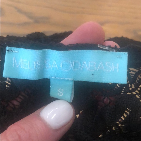 (Sold) Melissa Odabash Alyna Crochet Knit Romper - Picture 6 of 6